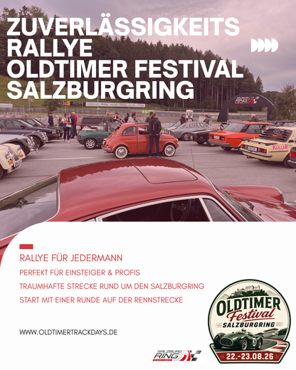 22.08.26 Zuverlässigkeitsrallye - Oldtimer Festival Salzburgring